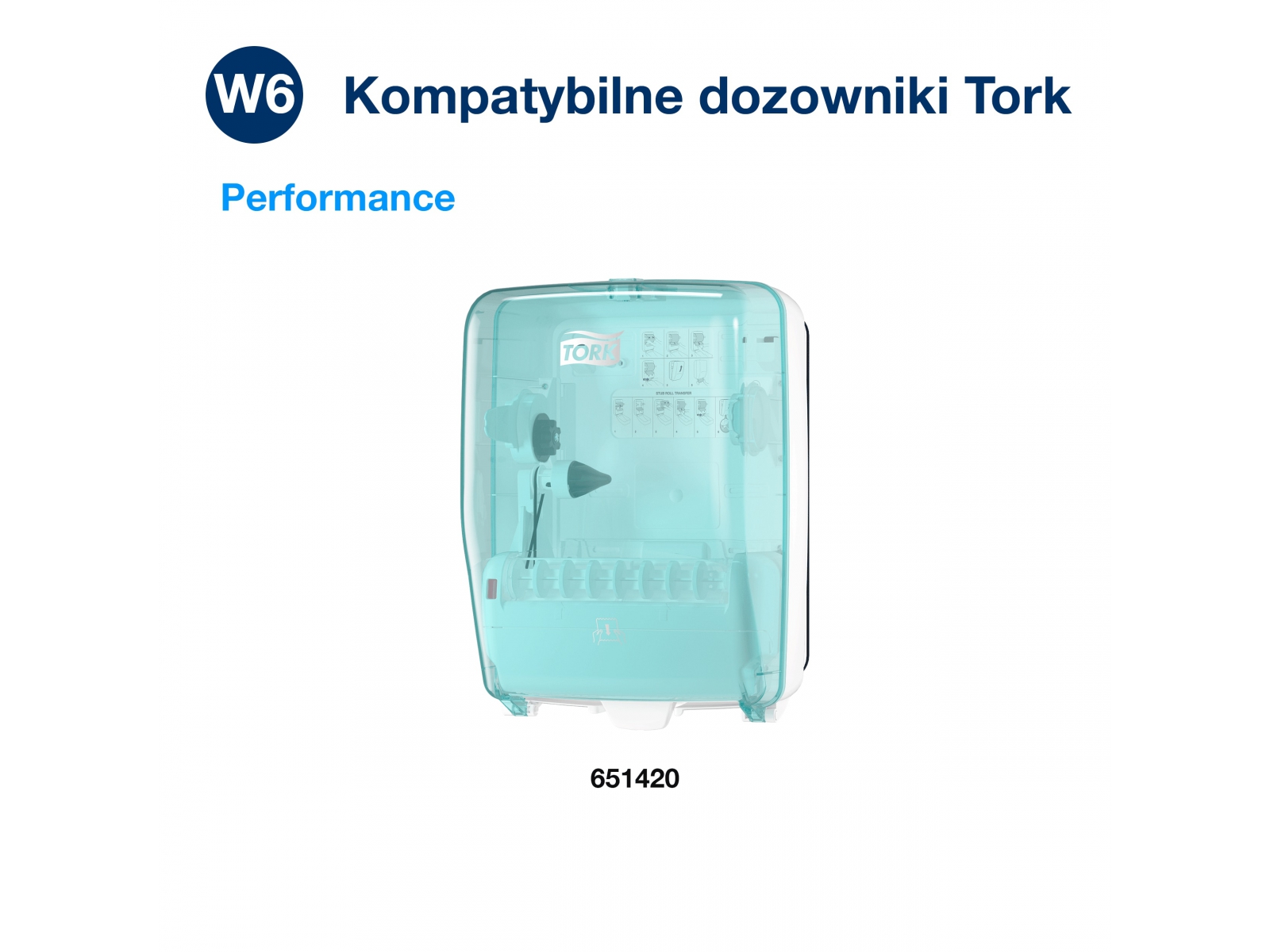 Ręcznik Matic W6 Tork 130007 250mb x6